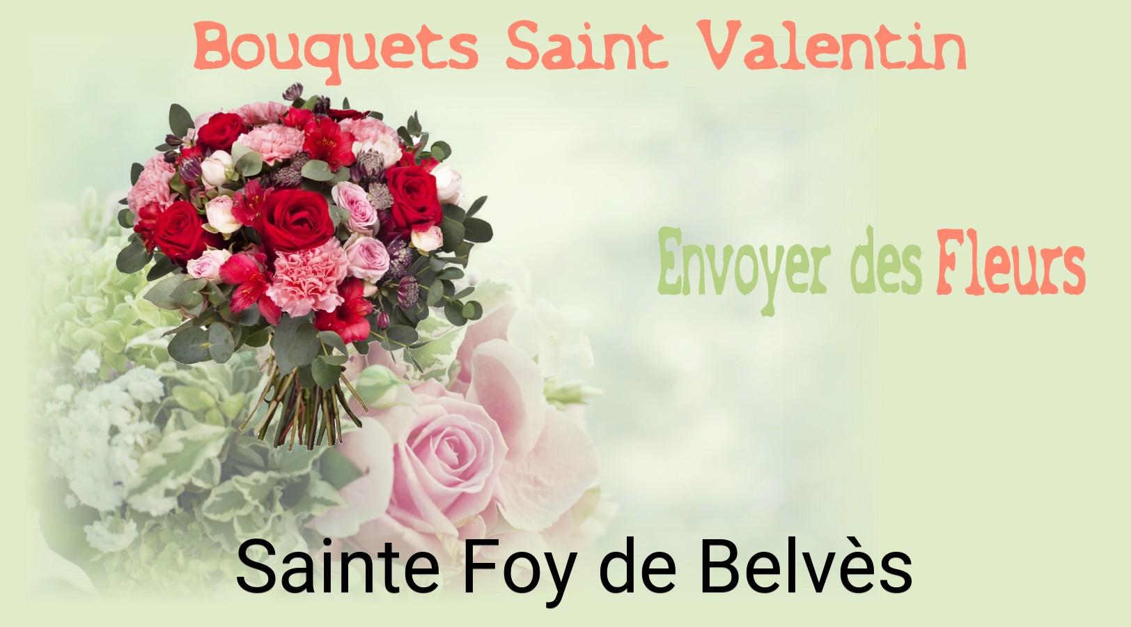 Roses de Saint-Valentin livrées à Sainte-Foy-de-Belvès